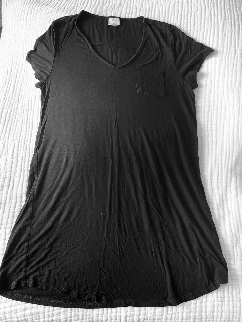 Soma Sleepwear Set of 3- Black, black floral & Plum Floral gowns - Picture 2 of 4